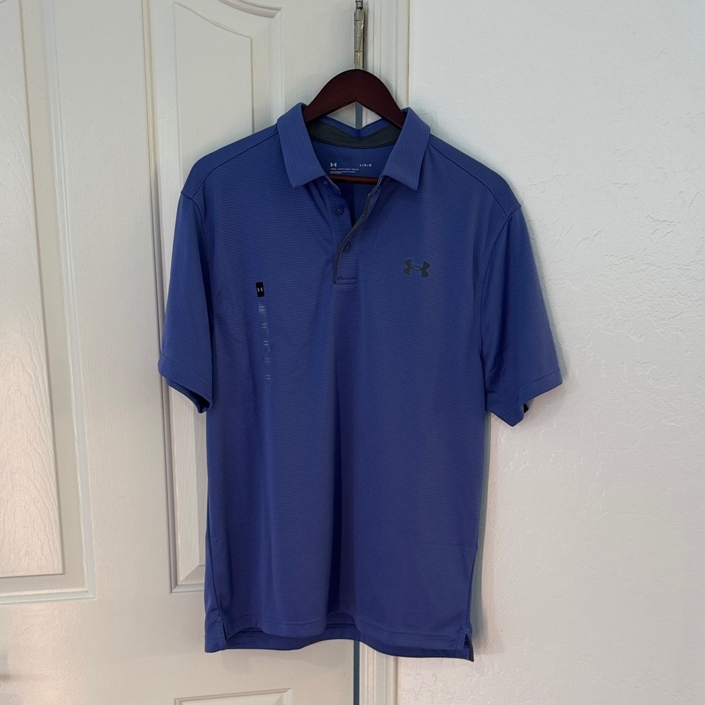 Under Armour Men's Polo in Deep Blue